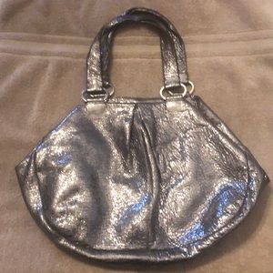 Nordstrom large metallic handbag